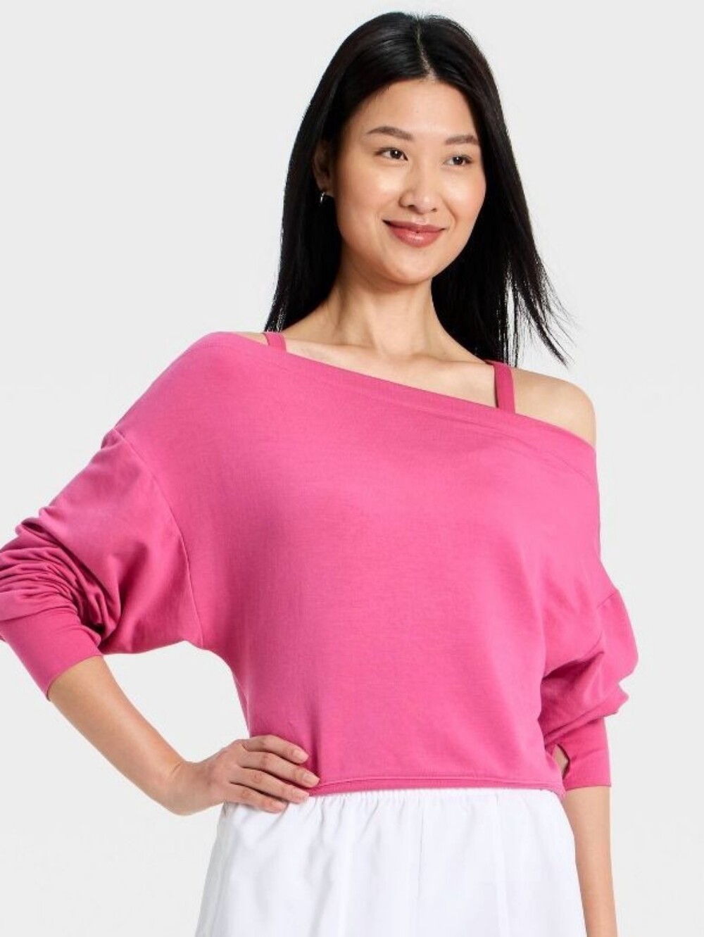 NWT Off Shoulder Sweatshirt